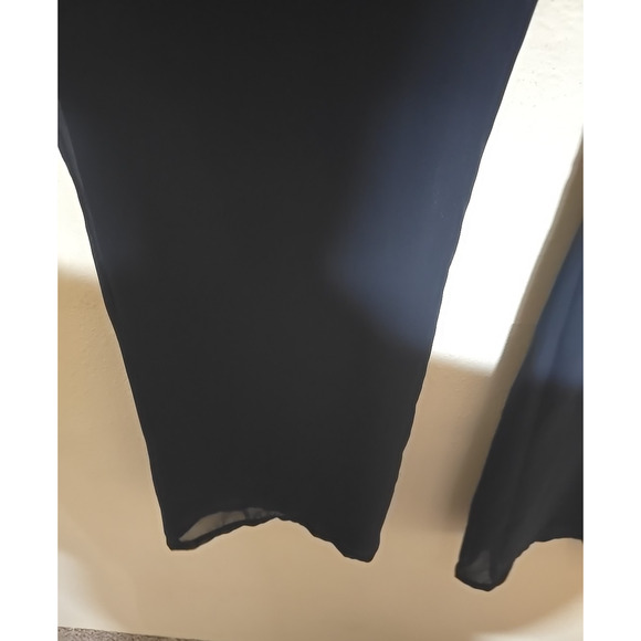 Vtg NWT JS Collections Black Straight Leg Formal Career Dress Pants Womans Sz 12 - Picture 4 of 8